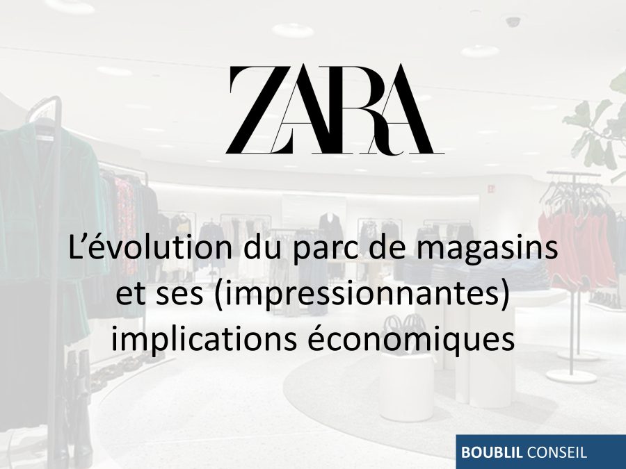 Page de garde - Zara : L’évolution du parc de magasins et les impacts financiers